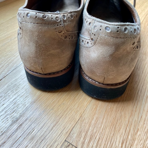 Earthies by Earth Santana Taupe Wingtip Oxfords 7.5 - Picture 3 of 5